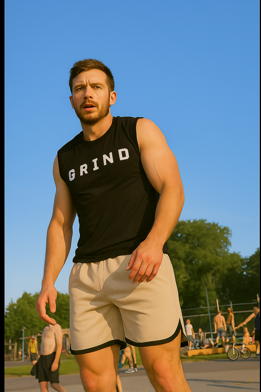 Débardeur GRIND – Noir