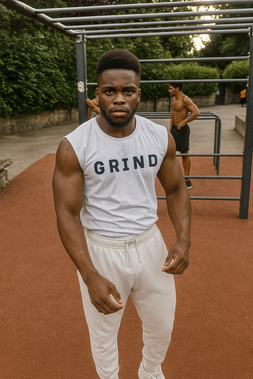 Débardeur GRIND – Blanc