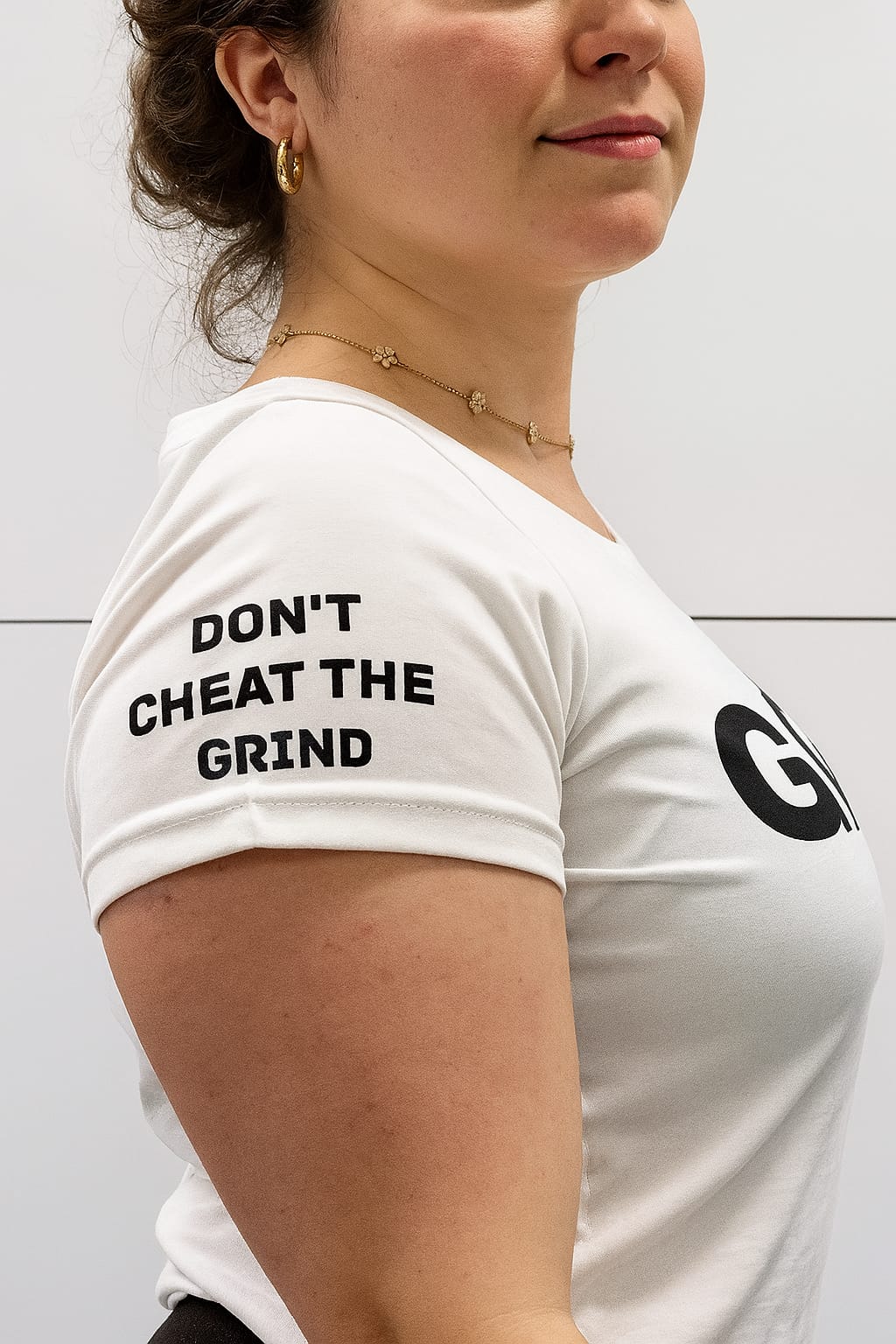 T-shirt GRIND Blanc Femme
