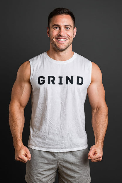 Débardeur GRIND – Blanc