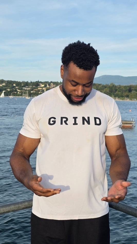 T-shirt GRIND Blanc Homme
