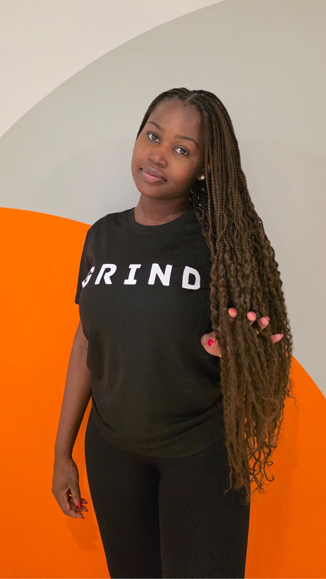 T-shirt GRIND Noir Femme