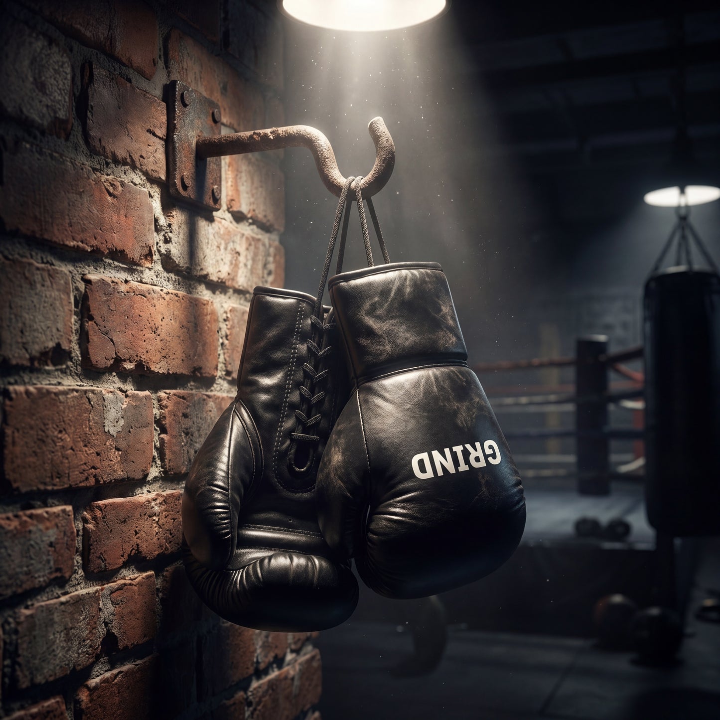 Gants de Boxe GRIND Combat Pro — Noir