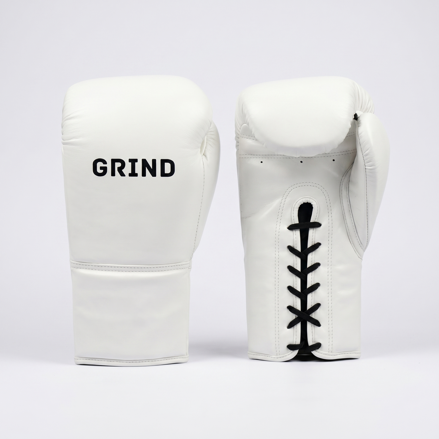 Gants de Boxe GRIND Combat Pro — Blanc